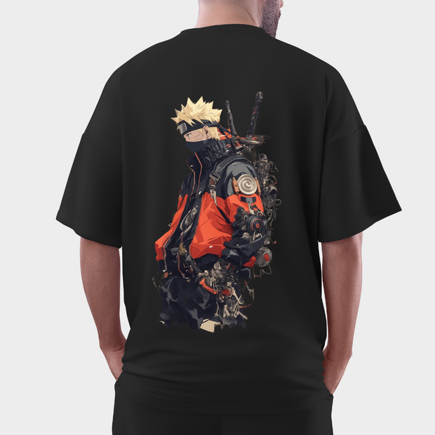 Oversized Anime Graphic T-Shirt – Bold Streetwear Anime Style